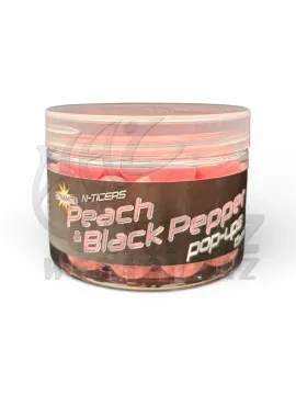 Dynamite Baits N-Ticers Pop-up 15mm Peach & Black Pepper - Pop-Up Csali