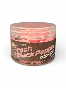 Dynamite Baits N-Ticers Pop-up 12mm Peach & Black Pepper - Pop-Up Csali