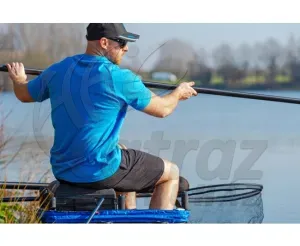 Preston Blue Breeze T-Shirt – XL – Kényelmes Világoskék Horgász Póló