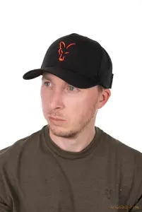 Fox Trucker Cap Black/Orange - Fox Hálós Baseball Sapka