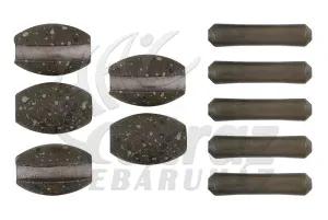 Fox Edges Tubing Tungsten Sinker Kit - volfrám súly készlet