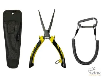 Spro Krimpelő Fogó Kulcskarika Nyitóval Tokkal 23cm - Spro PTFE Long Nose Plier