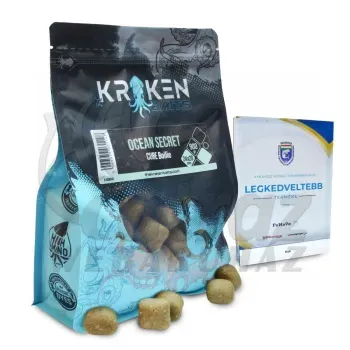 The Kraken Baits Ocean Secret Shelf Life Boilie Cube 24mm - Kraken Ocean Secret Lapított Bojli