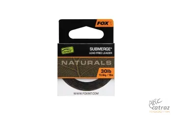 Fox Lead Free Leader Naturals Submerge Leader 10 méter 30 lb - Fox Ólommentes Előtétzsinór