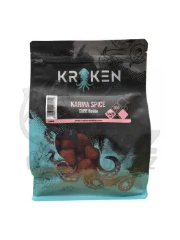 The Kraken Baits Karma Spice Shelf Life Boilie Cube 24mm 900g - Kraken Karma Spice Lapított Bojli