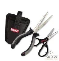 Rapala Fogó + Olló Szett - Rapala Pliers & Super Line Scissor Combo