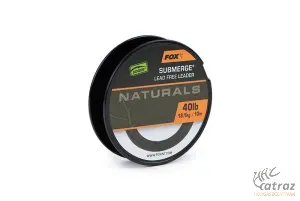 Fox Lead Free Leader Naturals Submerge Leader 10 méter 40 lb - Fox Ólommentes Előtétzsinór