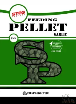 STÉG PRODUCT ETETŐ PELLET 8 MM Fokhagyma 800 G