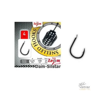 Carp Zoom Előkötött Horog Feeder 10db/cs Size:04