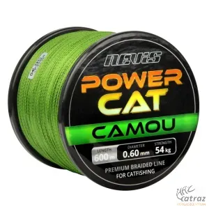 Nevis Powercat Fonott Zsinór 600 méter 0,40 mm - Nevis Harcsázó Fonott Zsinór