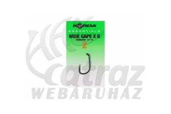 Korda Essentials Wide Gape X Barbless - 2 - Pontyozó horog