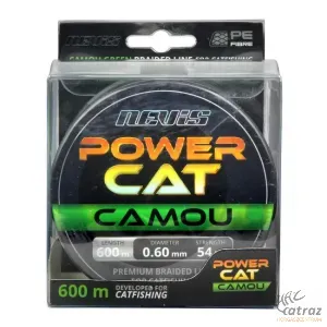 Nevis Powercat Fonott Zsinór 600 méter 0,45 mm - Nevis Harcsázó Fonott Zsinór