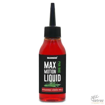 Haldorádó Max Motion PVA Bag Liquid Fűszeres Vörös Máj - PVA Barát Haldorádó Aroma