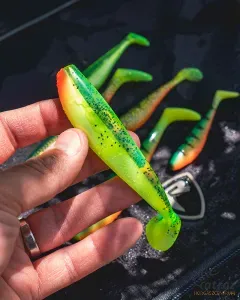 Fox Rage Zander Pro Shad Lemon Tiger 7,5 cm Műcsali - Fox Rage Gumihal