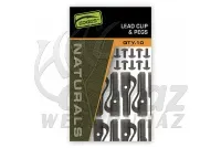 Fox Edges Naturals Lead Clip+Pegs - ólomklipsz csapszeggel