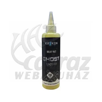 The Kraken Baits Ghost Liquid 200ml - Milky Nut