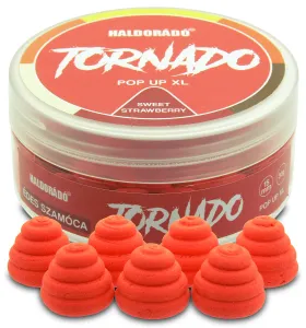 Haldorádó Tornado Pop Up XL 15 mm Édes Szamóca - Pop-Up Lebegő Csali