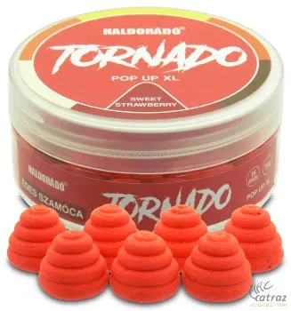 Haldorádó Tornado Pop Up XL 15 mm Édes Szamóca - Pop-Up Lebegő Csali