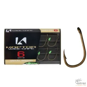 Korda Horog Kaptor Wide Gape Weed Size:04