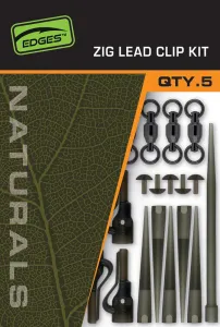 Fox Zig Rig Bojlis Szerelék - Fox Naturals Zig Lead Clip Kit