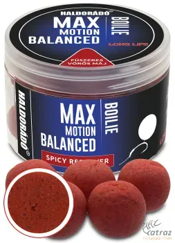 Haldorádó Max Motion Boilie Balanced 20 mm Fűszeres Vörös Máj - Haldorádó Wafter Csali