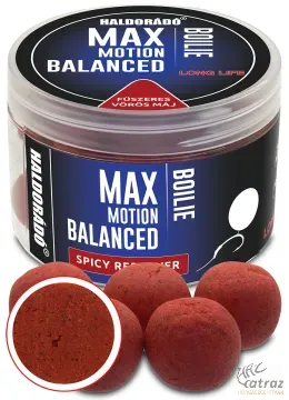 Haldorádó Max Motion Boilie Balanced 20 mm Fűszeres Vörös Máj - Haldorádó Wafter Csali