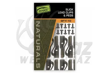 Fox Edges Naturals Slik Lead Clip+Pegs - Fox ólomklipsz