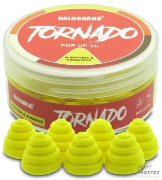 Haldorádó Tornado Pop Up XL 15 mm N-Butyric & Ananász - Pop-Up Lebegő Csali