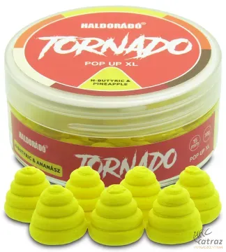 Haldorádó Tornado Pop Up XL 15 mm N-Butyric & Ananász - Pop-Up Lebegő Csali