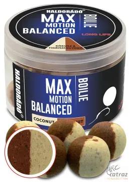 Haldorádó Max Motion Boilie Balanced 20 mm Kókusz & Tigrismogyoró - Haldorádó Wafter Csali