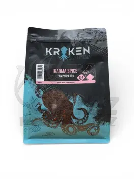 The Kraken Baits PVA Pellet Mix 2-4mm 900g - Karma Spice