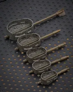 Matrix Open Alloy Feeder 80g XL Distance - Távdobó Feederkosár
