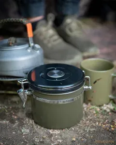 Fox Cookware Coffee/Tea Khaki Storage 860ml - Fox Tároló Doboz