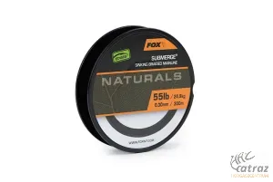 Fox Submerge Naturals Braid Sinking Braided Mainline 300 méter 0,30 mm - Fox Fonott Süllyedő Főzsinór