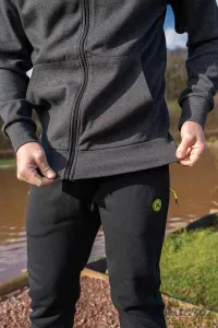 Matrix Charcoal Marl Zip Hoody - Matrix Kapucnis Pulóver