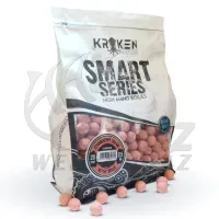 The Kraken Baits Smart Series Strawberry Cream Active Boilie 20mm 2,5kg