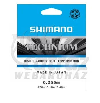 Shimano Technium A Mono Line 300m 0.255mm 6.1kg Monofil Zsinór