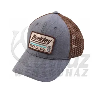 Berkley Trucker Cap Heather Khaki - Berkley Baseball Sapka Barna Hálós