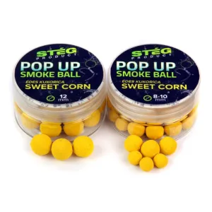 Stég Product Pop-Up Smoke Ball 8-10mm Sweet Corn - Stég Édes Kukorica Pop-Up Csali