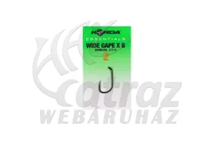 Korda Essentials Wide Gape X Barbless - Pontyozó horog