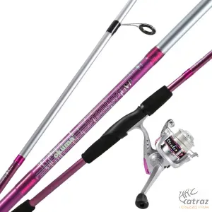 Okuma Pink Pergető Szett - Okuma Steeler Combo XP Pink - Pergető Horgász Szett