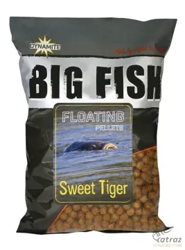 Dynamite Baits Big Fish Floating Pellets Sweet Tiger 1,1kg - Lebegő Etető Pellet