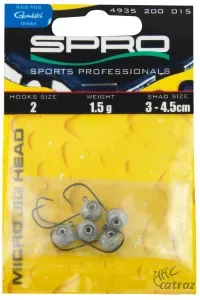 Spro Micro Jig Head 5db/cs Méret: 4 Súly: 2 gramm Jig 29 - Spro Twisterfej