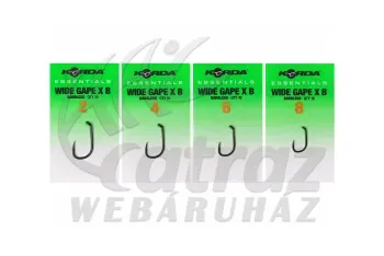 Korda Essentials Wide Gape X Barbless - Pontyozó horog