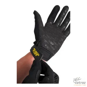 Black Cat Gripper Gloves Large - Black Cat Harcsázó Kesztyű