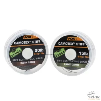 Előkezsinór Fox Camotex Light Stiff 20m 15lb CAC437