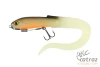 Fox Rage Slick Eel Loaded 28cm 1/0 Gumihal - UV Hot Olive