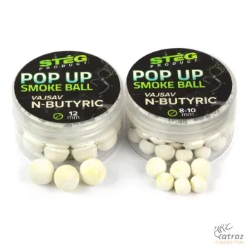 Stég Product Pop-Up Smoke Ball 8-10mm N-Butyric - Stég Vajsavas Pop-Up Csali