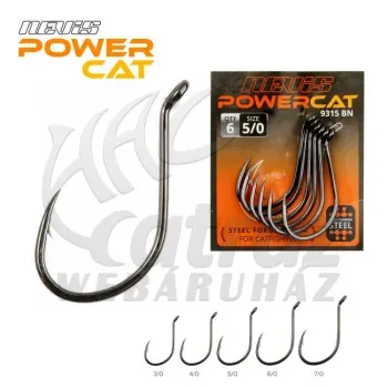 Nevis Powercat Harcsázó Horog 9315 – Extrém Erős