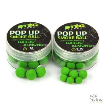 Stég Product Pop-Up Smoke Ball 8-10mm Garlic & Almond - Stég Pop-Up Csali
